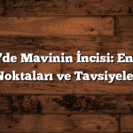 Akdeniz’de Mavinin İncisi: En İyi Dalış Noktaları ve Tavsiyeler