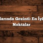 Ege Kıyılarında Gezinti: En İyi Turistik Noktalar