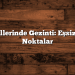 Ege Sahillerinde Gezinti: Eşsiz Turistik Noktalar