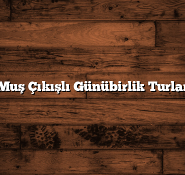 Muş Çıkışlı Günübirlik Turlar