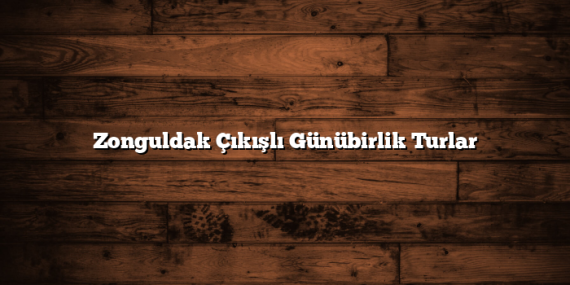 Zonguldak Çıkışlı Günübirlik Turlar