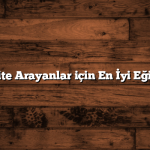 Eğitimde Kalite Arayanlar için En İyi Eğitim Firmaları