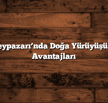 Karagöl Beypazarı’nda Doğa Yürüyüşü Yapmanın Avantajları