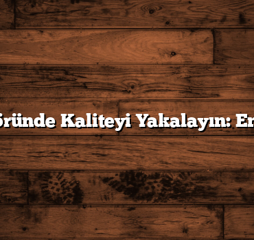 Plastik Sektöründe Kaliteyi Yakalayın: En İyi Firmalar