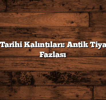 Bodrum’un Tarihi Kalıntıları: Antik Tiyatro ve Daha Fazlası