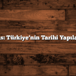 Kültürel Miras: Türkiye’nin Tarihi Yapıları ve Anıtları