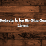 İstanbul’da Doğayla İç İçe Bir Gün: Gezilecek Yerler Listesi