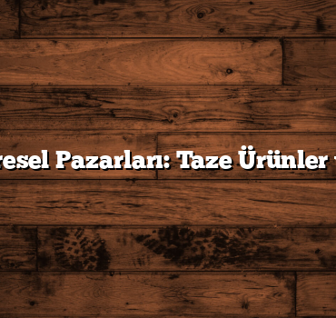 İzmir’in Yöresel Pazarları: Taze Ürünler ve El Emeği