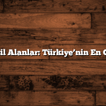 Şehirdeki Yeşil Alanlar: Türkiye’nin En Güzel Parkları