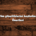 Trabzon’un Tüm güzelliklerini keşfedin: Günlük Rota Önerileri