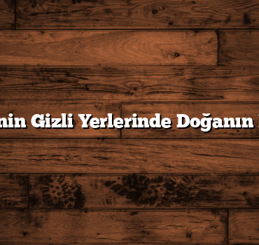 Türkiye’nin Gizli Yerlerinde Doğanın Momenti