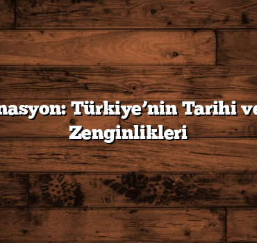 100 Destinasyon: Türkiye’nin Tarihi ve Kültürel Zenginlikleri