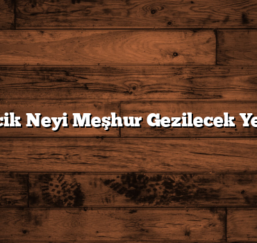 Bilecik Neyi Meşhur Gezilecek Yerleri