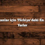 Macera Arayanlar için Türkiye’deki En İyi Gezilecek Yerler