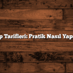 Krep Tarifleri: Pratik Nasıl Yapılır?