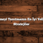 Küçük İşletmeyi Tanıtmanın En İyi Yolları: Başarılı Stratejiler