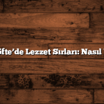 Sulu Köfte’de Lezzet Sırları: Nasıl Yapılır?