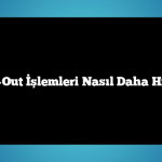 Otel Check-Out İşlemleri Nasıl Daha Hızlı Yapılır?