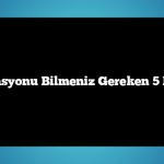 Otel Rezervasyonu Bilmeniz Gereken 5 Kritik Nokta