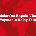 Yunan Adaları’na Kapıda Vize ile Giriş Yapmanın Kolay Yolu