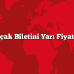 Bir Tıkla Uçak Biletini Yarı Fiyatına Getirin