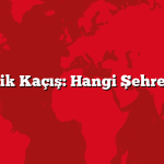 Günübirlik Kaçış: Hangi Şehre Gitmeli?