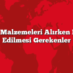 Kamp Malzemeleri Alırken Dikkat Edilmesi Gerekenler