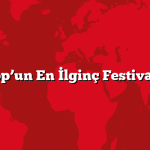 Sinop’un En İlginç Festivalleri