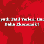 Uygun Fiyatlı Tatil Yerleri: Hangi Yerler Daha Ekonomik?