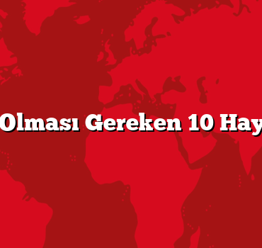 Valizde Olması Gereken 10 Hayati Eşya