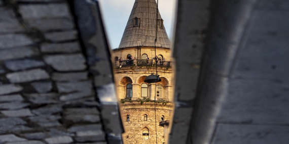 Galata Kulesi’nden Şehir Manzarası