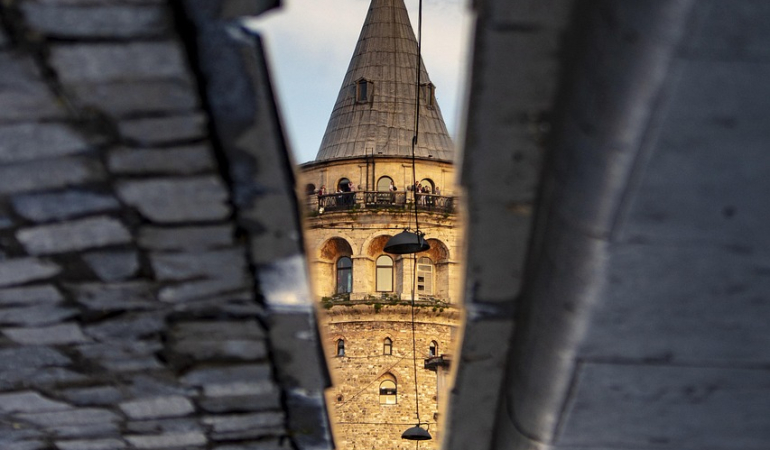 Galata Kulesi'nden Şehir Manzarası