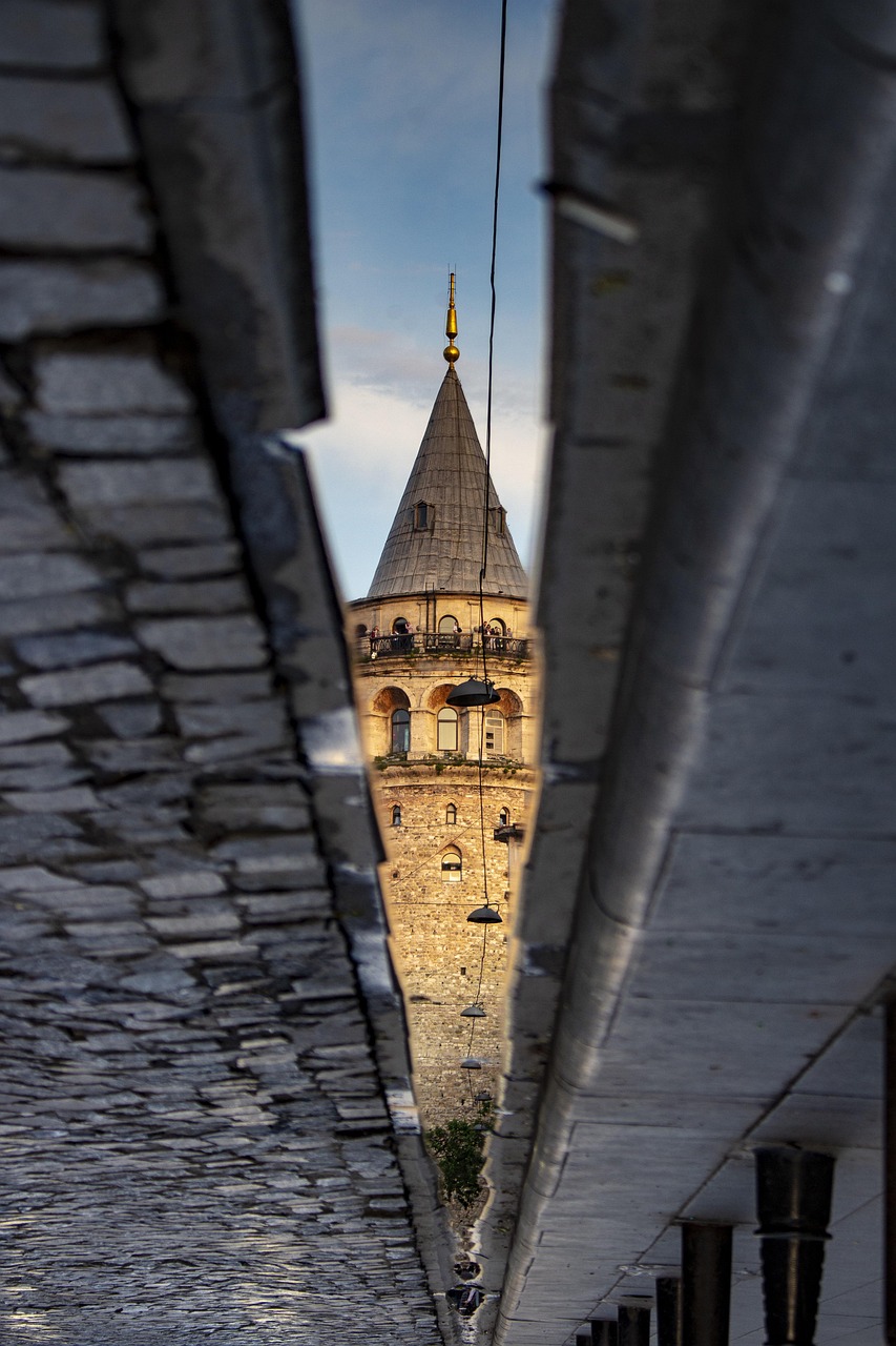 Galata Kulesi'nden Şehir Manzarası