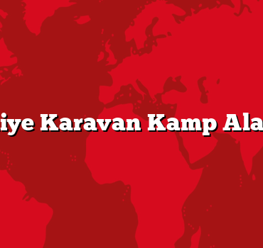 Türkiye Karavan Kamp Alanları