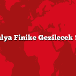 Antalya Finike Gezilecek 5 Yer