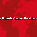 Antalya Gündoğmuş Gezilecek 5 Yer