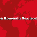 Antalya Konyaaltı Gezilecek 5 Yer