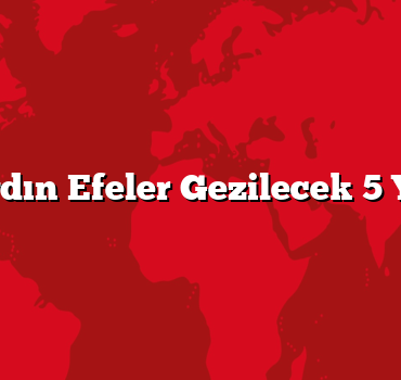 Aydın Efeler Gezilecek 5 Yer