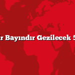İzmir Bayındır Gezilecek 5 Yer
