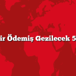 İzmir Ödemiş Gezilecek 5 Yer